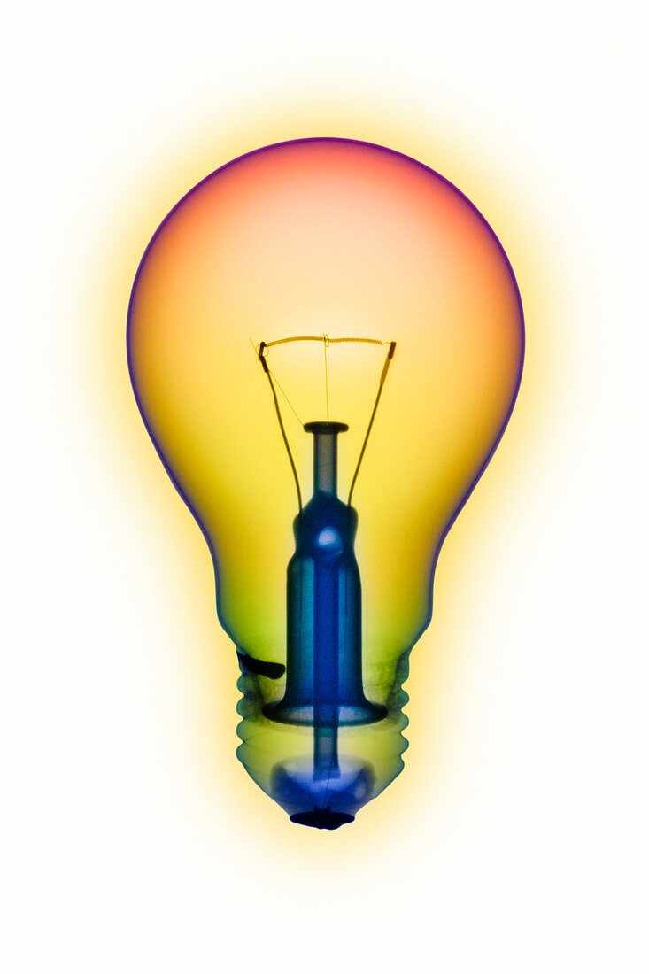 Electric light bulb,X-ray