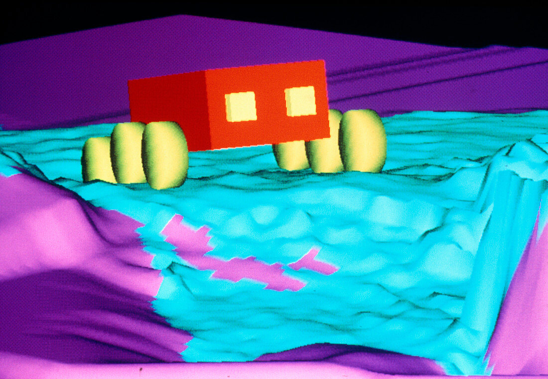 ADAM autonomus rover terrain modelling