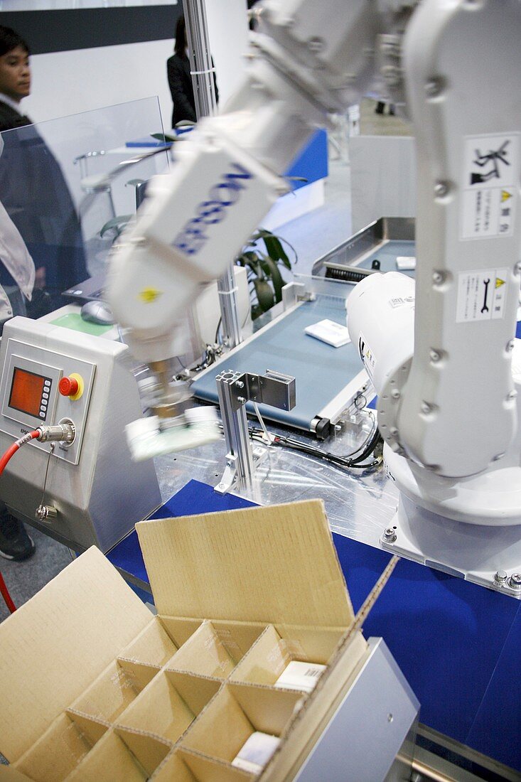 Industrial production line robot,Japan