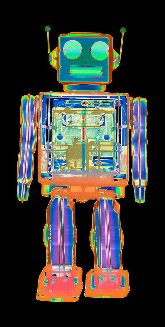 Toy robot,X-ray