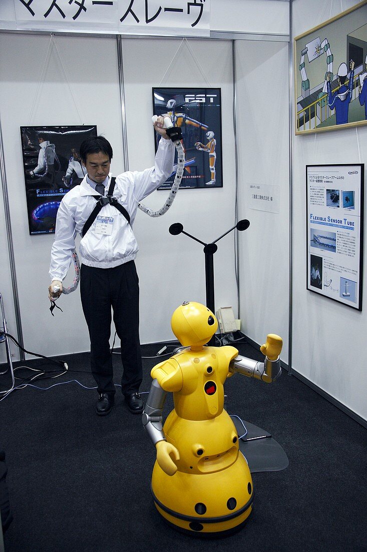 Remote-controlled robot,Japan