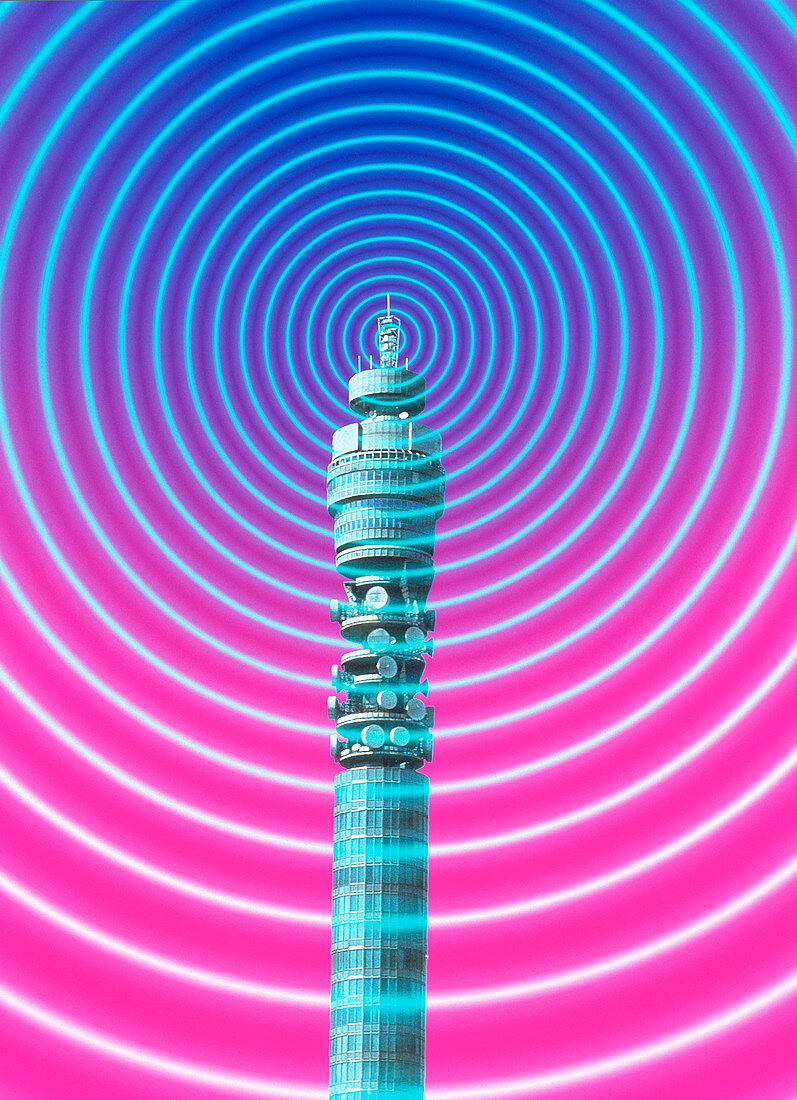 Signals from Telecom Tower in London