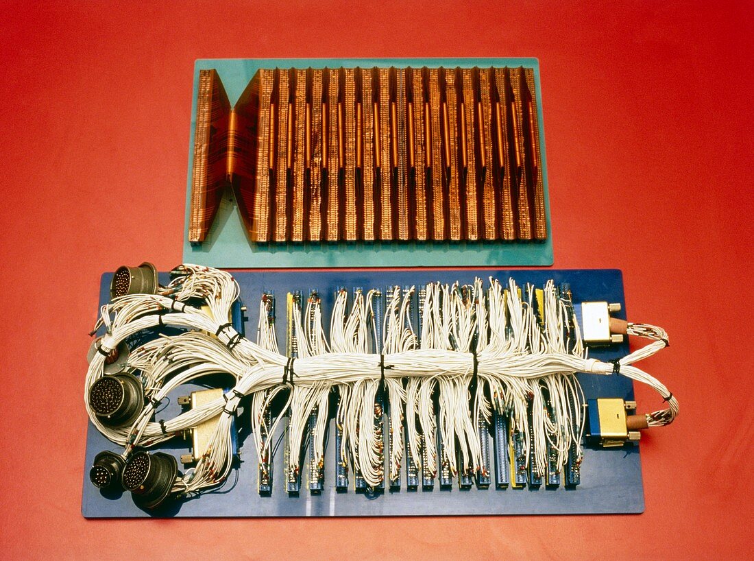 Flexible electronic circuit/old wiring loom