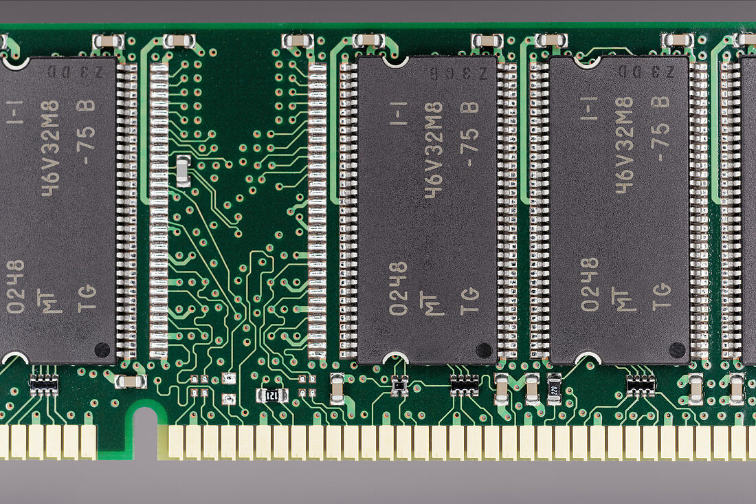 RAM chip board