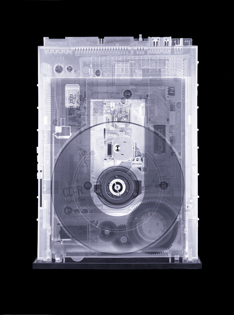 CD drive,simulated X-ray