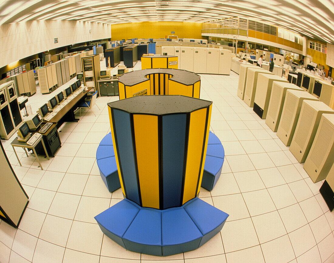 Xray X-MP/48 supercomputer at CERN
