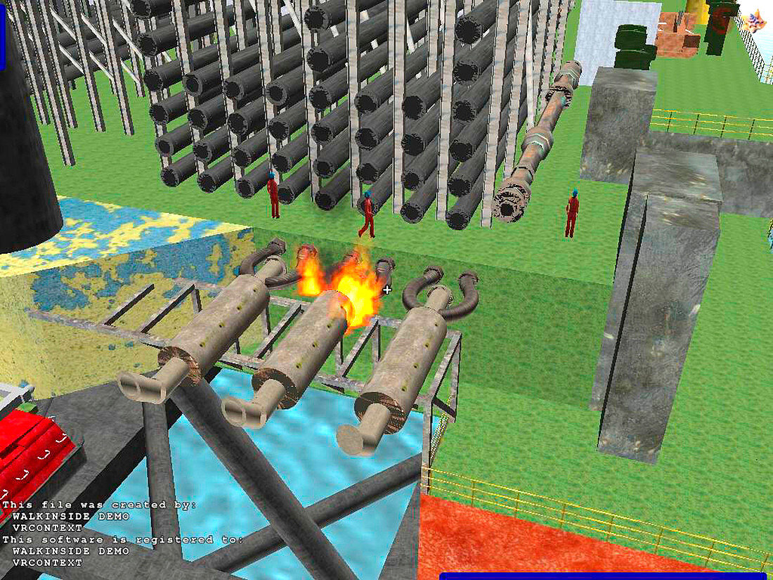 Virtual reality,disaster simulation