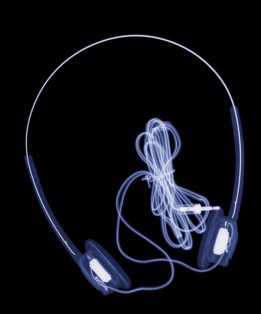 Headphones X-ray