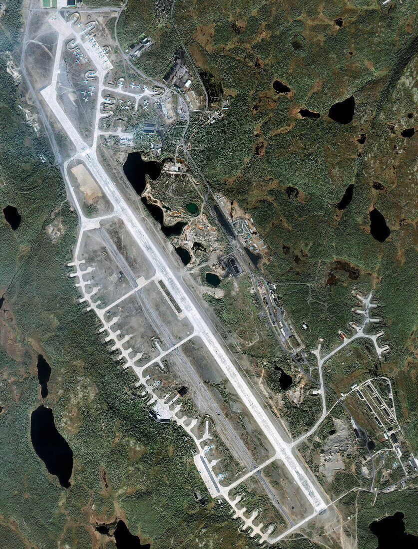 Severomorsk naval base airfield,Russia