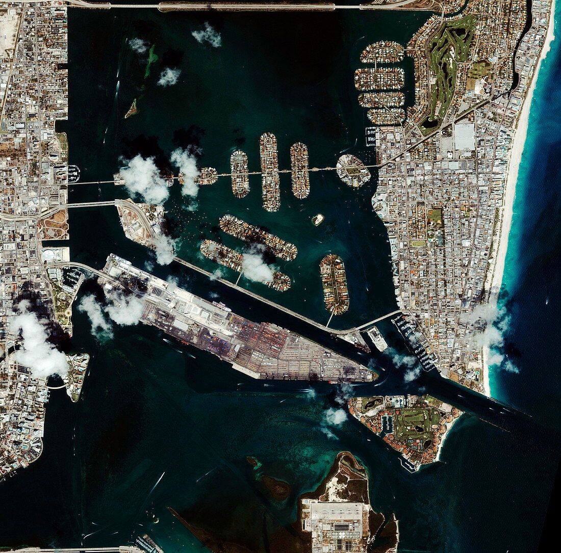 Port of Miami,Florida,USA