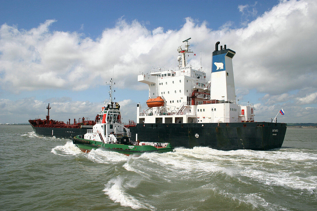 Petrochemical tanker and tug