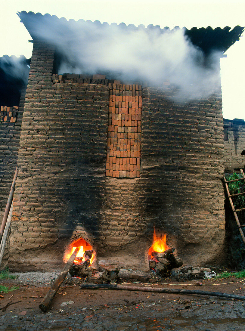 Brick kiln,Ecuador