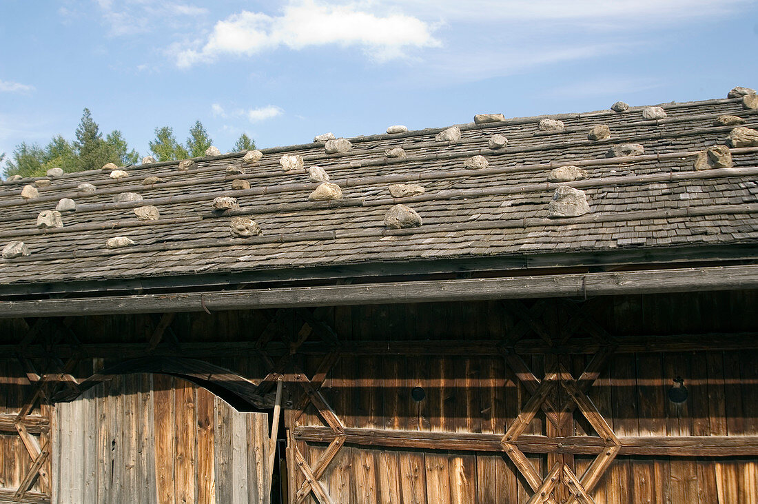 Traditional Alpine roof