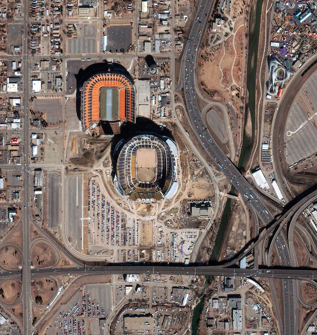 Sports stadiums,Denver,USA