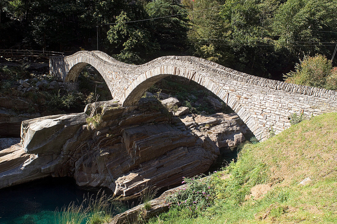 Ponte dei Salte,medieval stone bridge