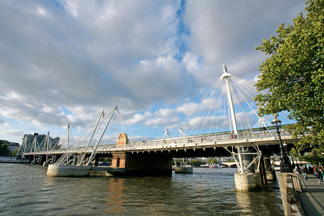 Hungerford Bridge,London,UK