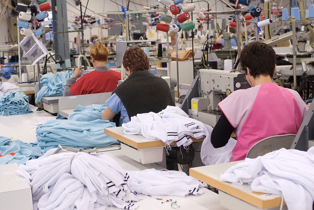 Textile industry,sewing workshop