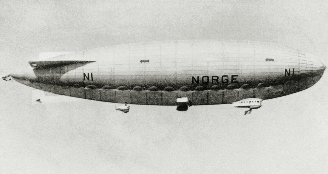 Airship that made first flight over North Pole