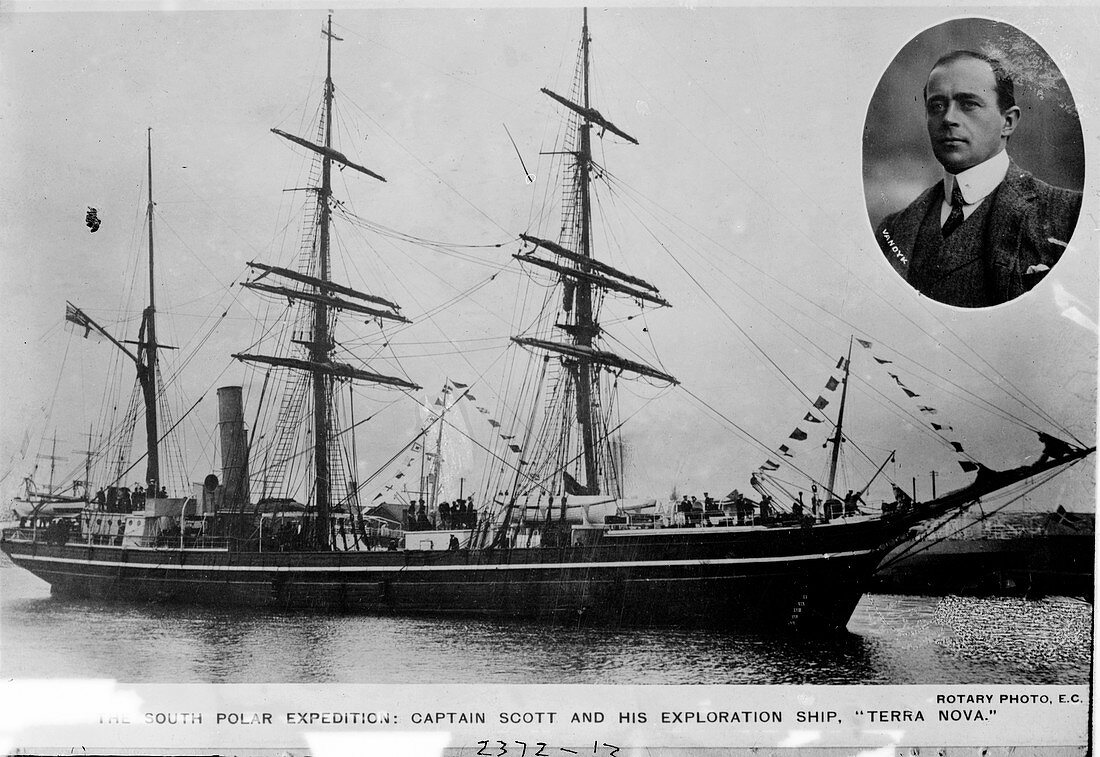 Captain Scott's ship 'Terra Nova'