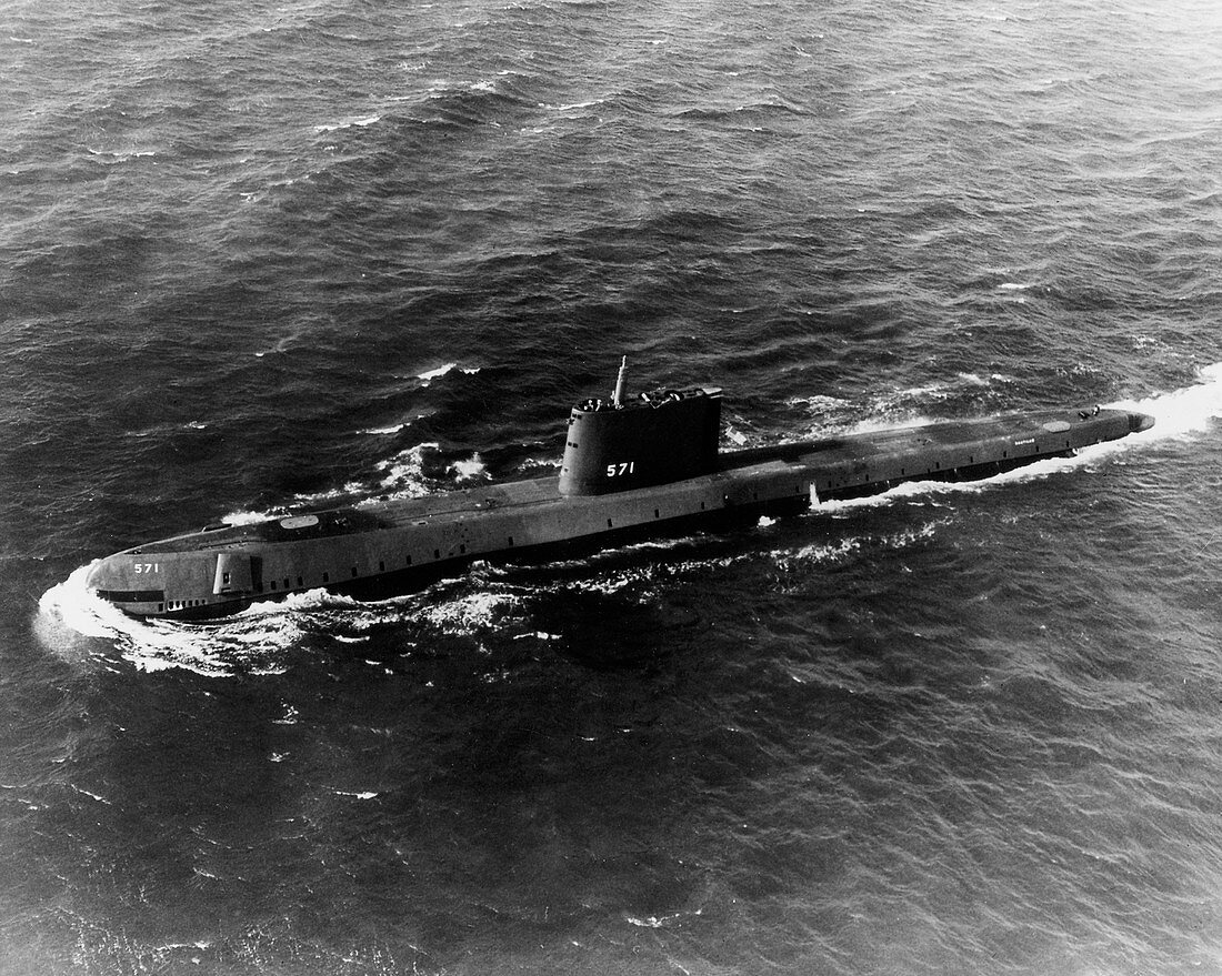 First nuclear submarine Nautilus,1955