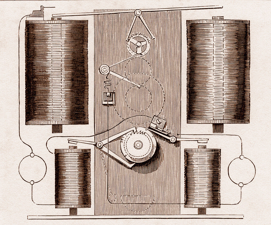 Prototype electric clock