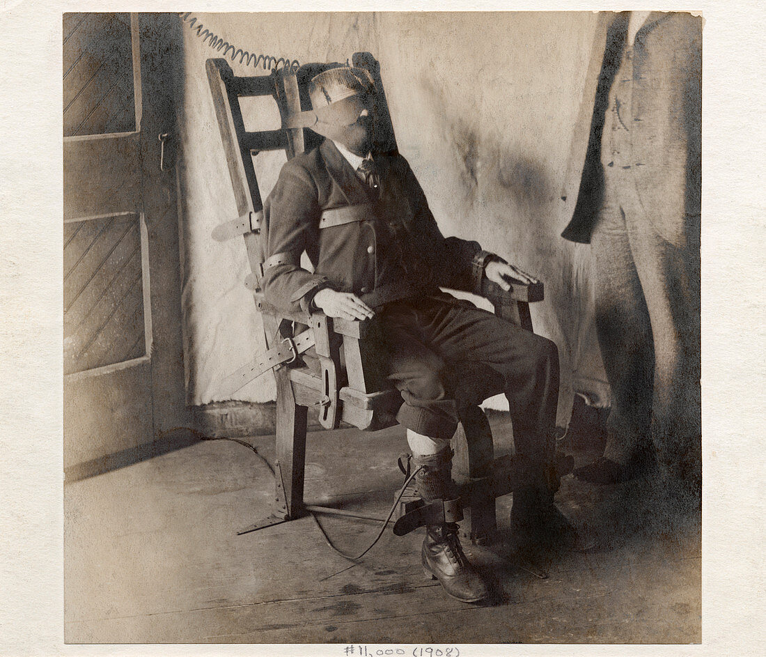Electric chair,1908