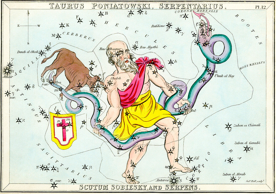 Taurus Poniatovii constellation