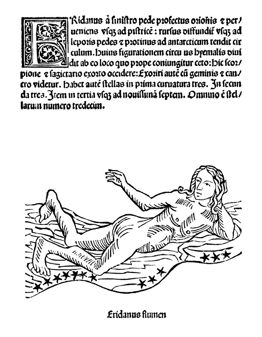 Eridanus constellation,1482