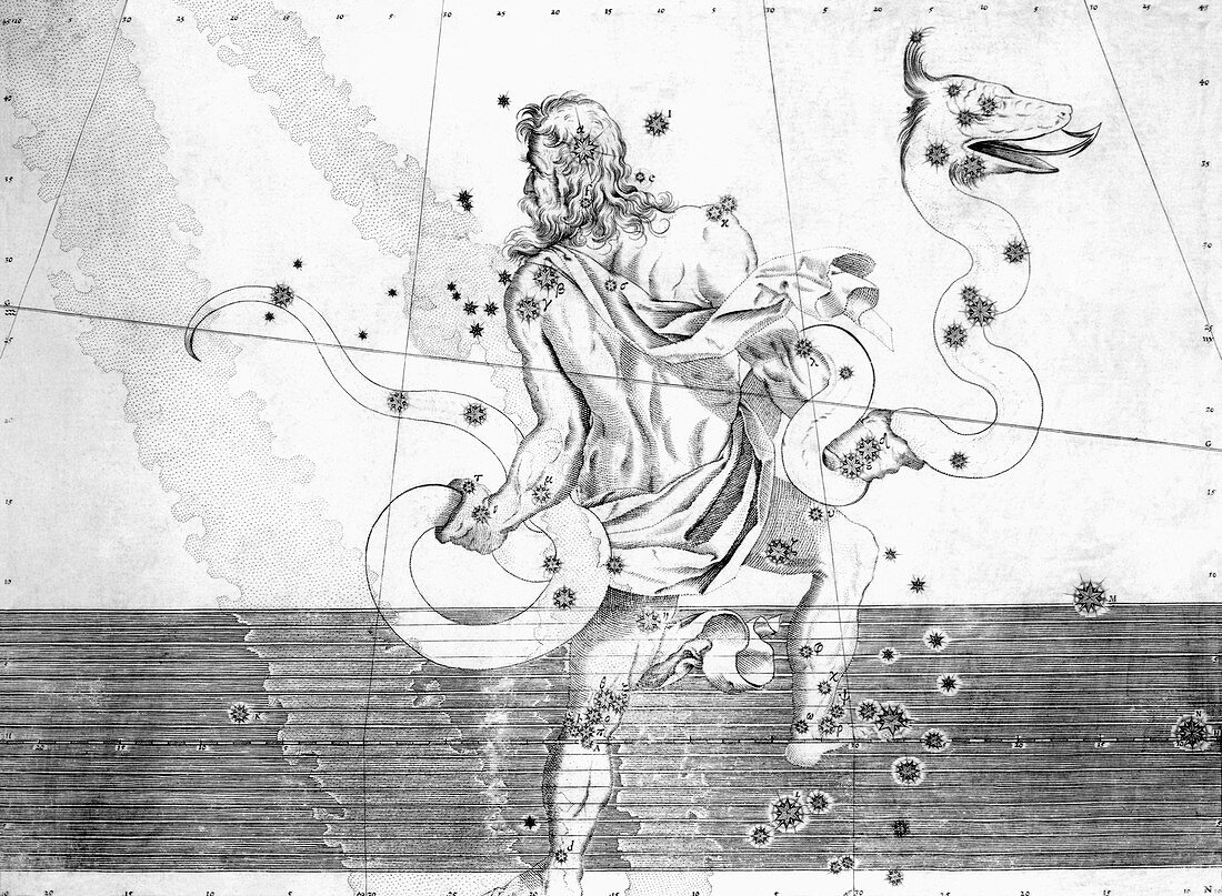 Ophiuchus constellation,1603