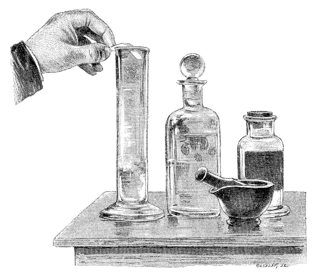 Preparation of ozone,19th century