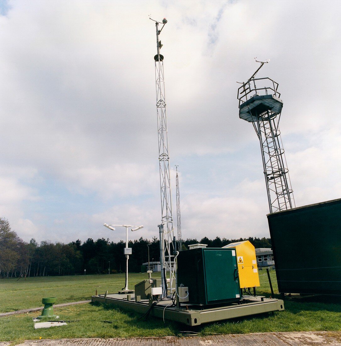 Mobile SAMOS weather station