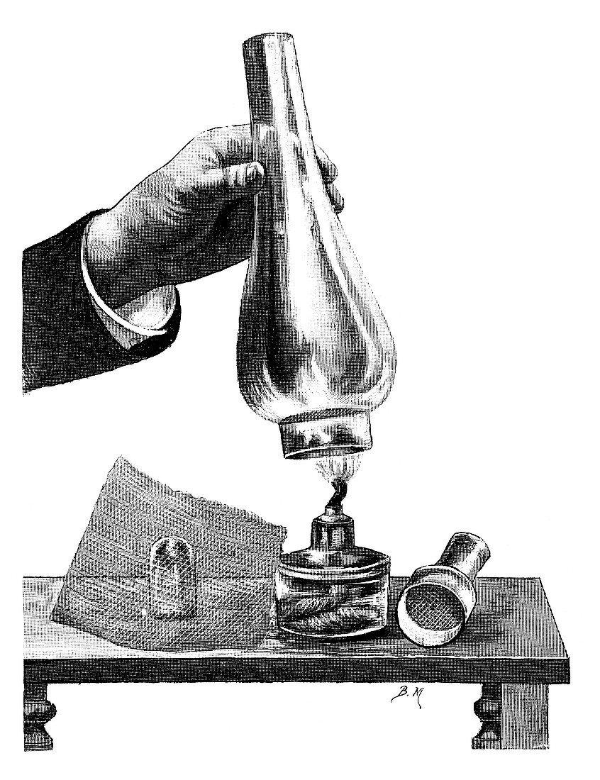 Safety lamp,19th century