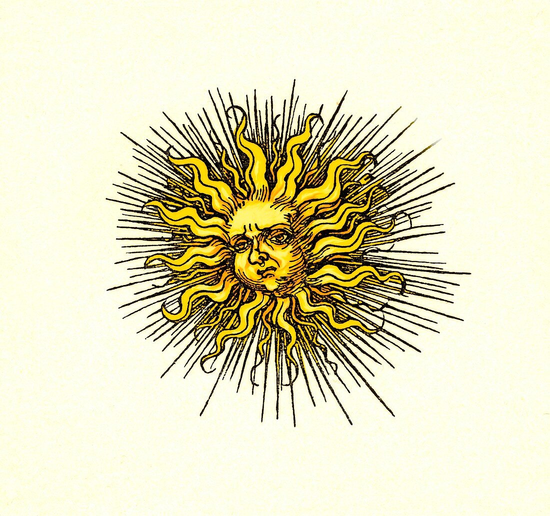 The Sun,15th Century artwork