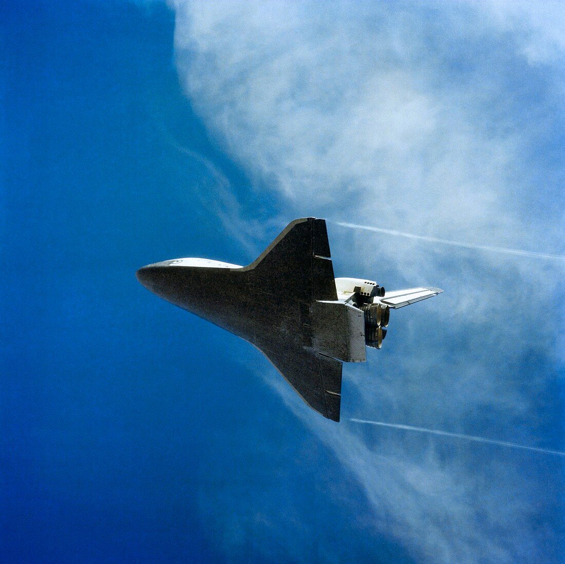Space Shuttle Columbia landing,1981