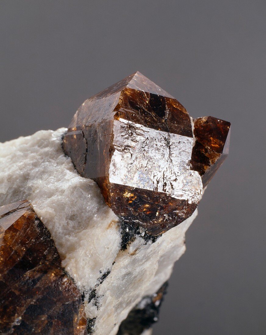 Zircon crystals
