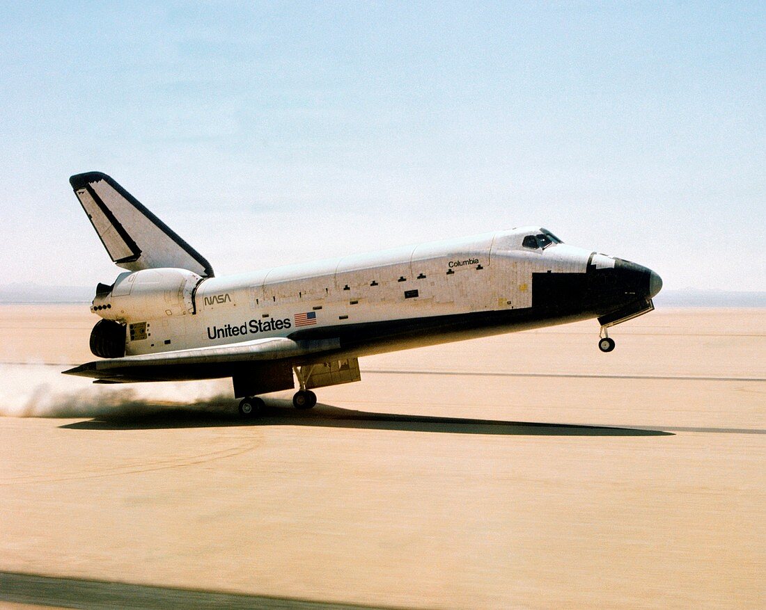 First Space Shuttle flight