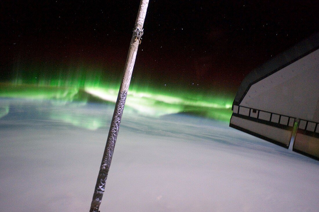Southern Lights from the ISS,2011