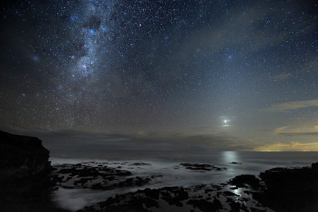 Milky Way over Cape Schanck,Australia