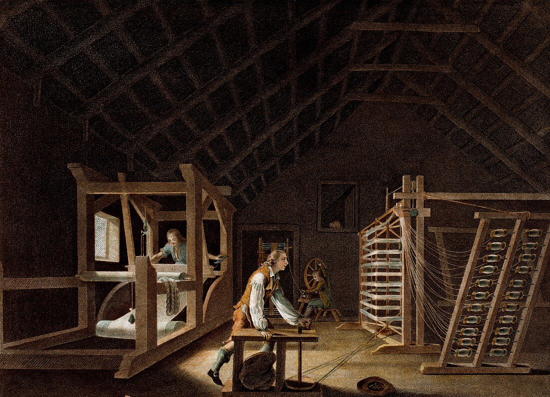 Irish linen industry,18th century