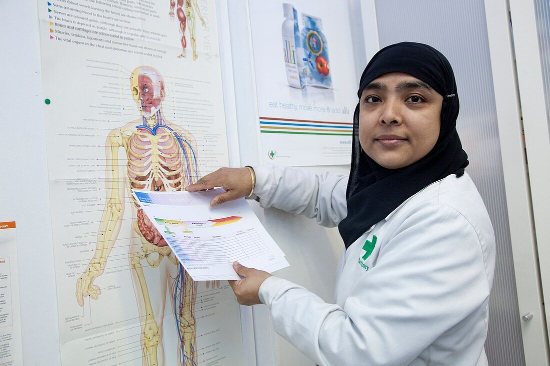 Female medical student