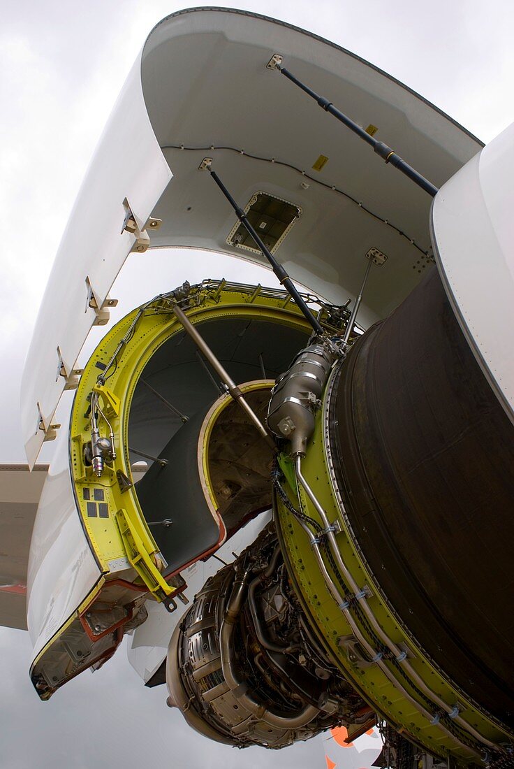 Boeing 747-8 engine cowling