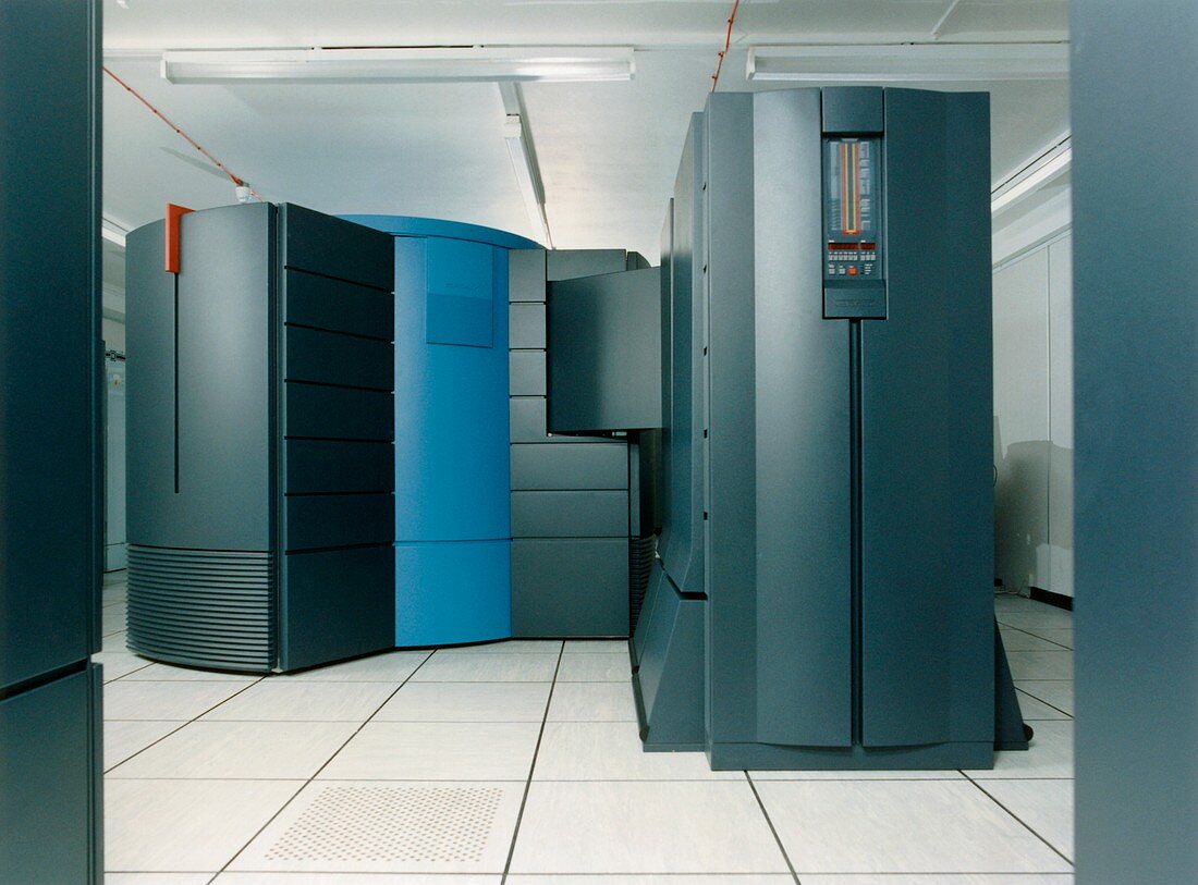 Met Office Cray supercomputer,1990s