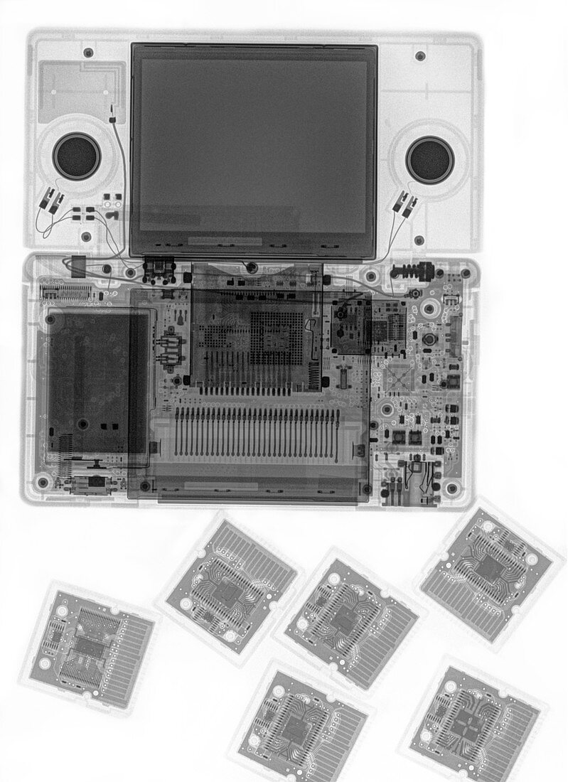 Electronic computer game,X-ray