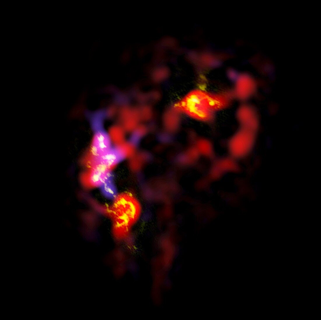 Antennae Galaxies,ALMA image