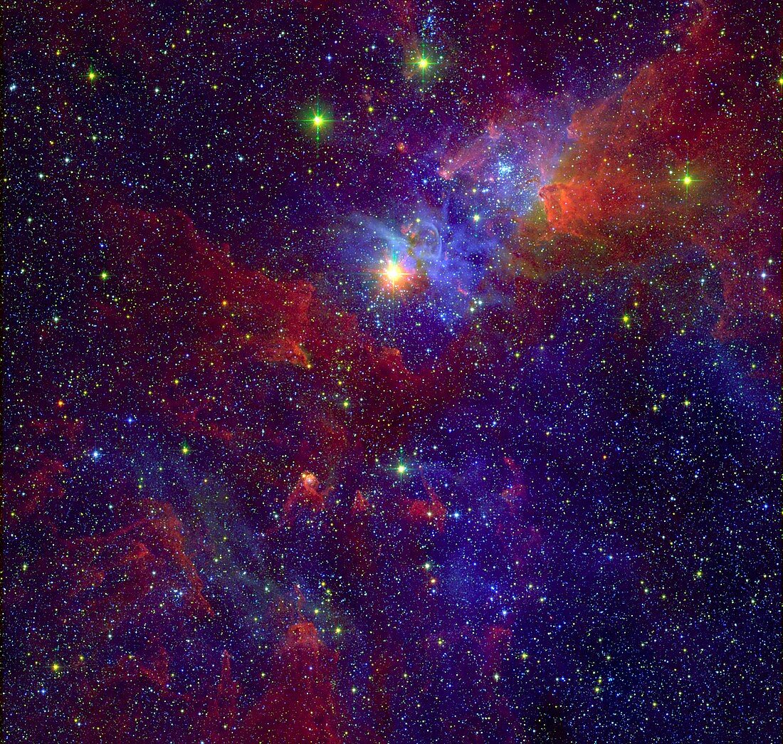Carina Nebula,composite image
