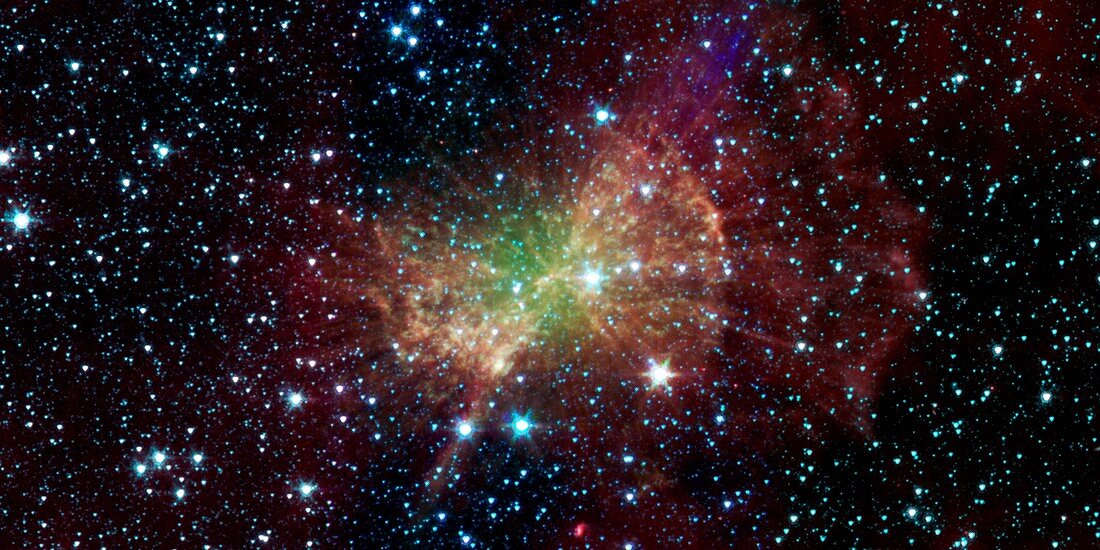Dumbbell Nebula,infrared image