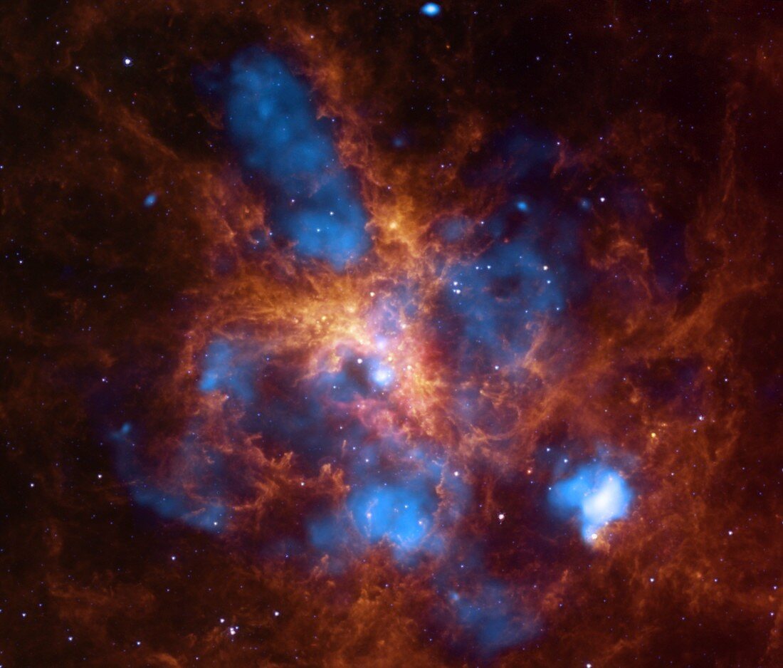 Tarantula Nebula,composite image