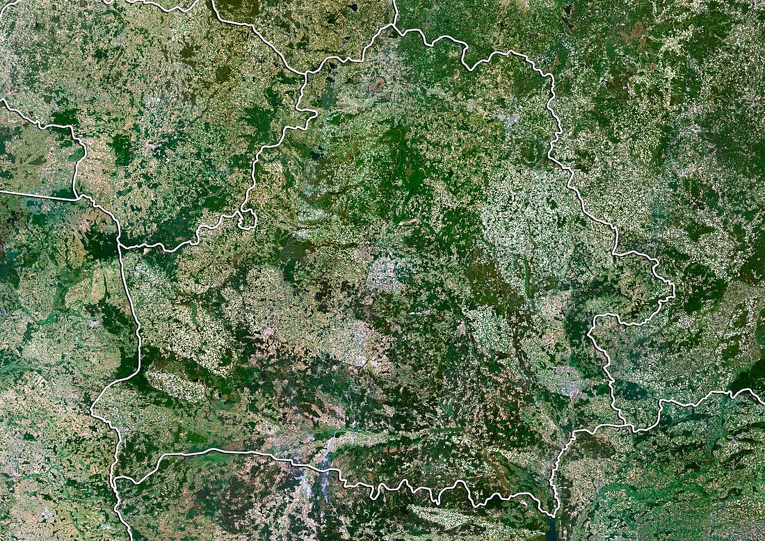 Belarus,satellite image