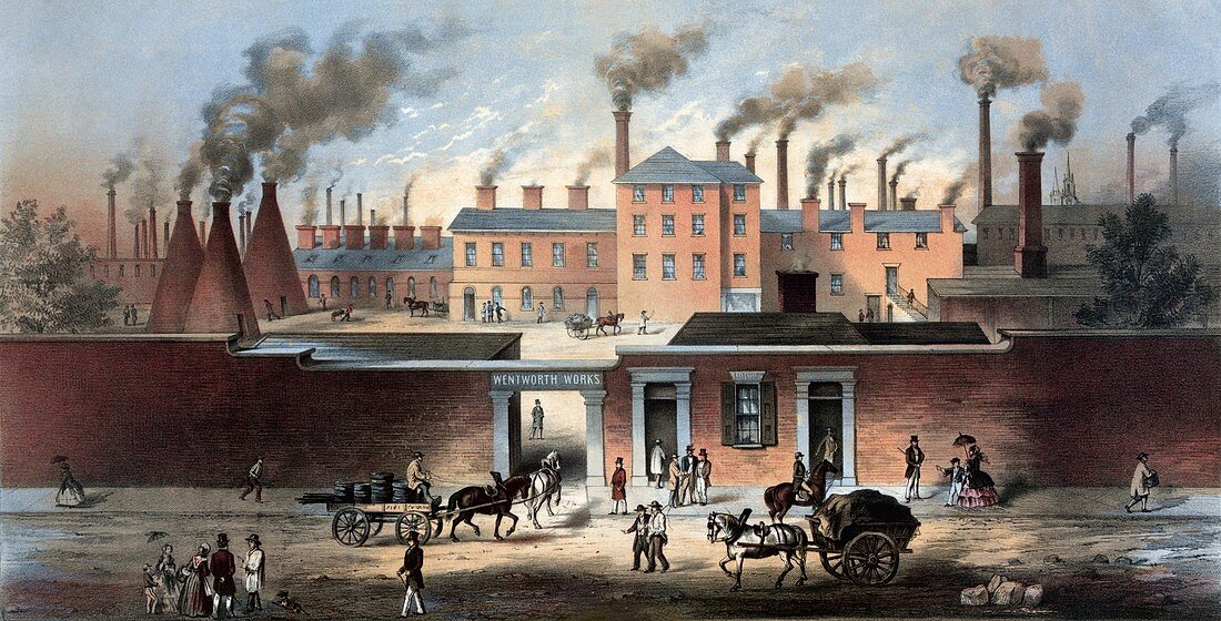 Sheffield steel industry,19th century