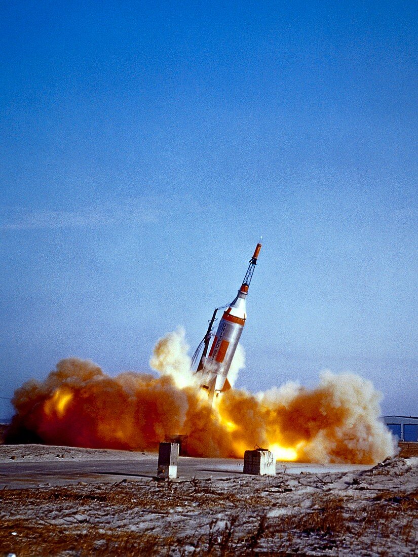 Little Joe 1B launch,January 1960